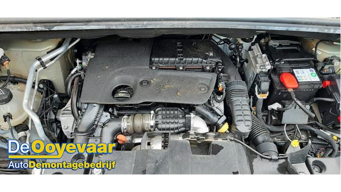 Peugeot Partner 1.6 BlueHDI 75 Samochód złomowany (2019, Niebieski)
