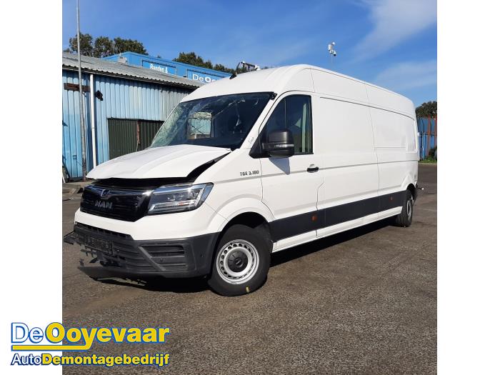 MAN TGE 2.0 TDI Salvage vehicle (2021, White)