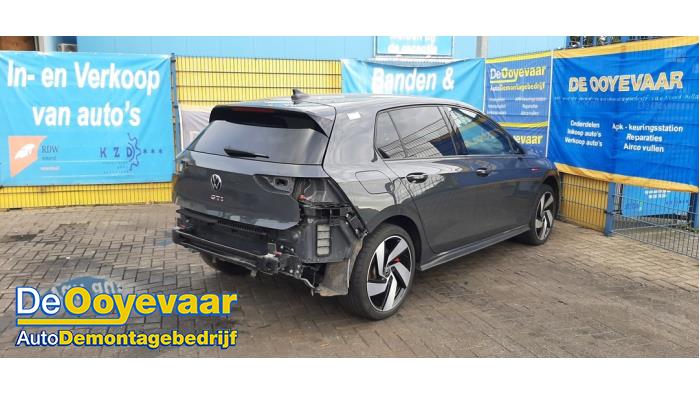 Volkswagen Golf VIII 2.0 GTI 16V Vehículo de desguace (2021, Gris)