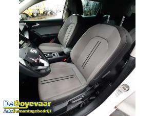 Seat Leon Sportstourer 1.5 eTSI 16V Samochód złomowany (2021, Bialy)