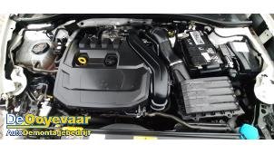 Seat Leon Sportstourer 1.5 eTSI 16V Samochód złomowany (2021, Bialy)