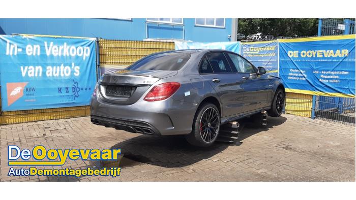 Mercedes C C-63 S,Edition 1 AMG 4.0 V8 Biturbo Épave (2017, Gris)