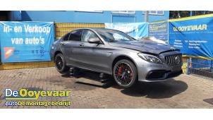 Mercedes C C-63 S,Edition 1 AMG 4.0 V8 Biturbo Épave (2017, Gris)