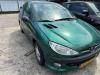 Peugeot 206 1.4 XR,XS,XT,Gentry Vehículo de desguace (2002, Verde)