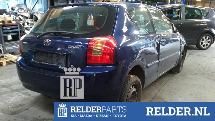 Toyota Corolla 1.4 16V VVT-i Épave (2003, Bleu)
