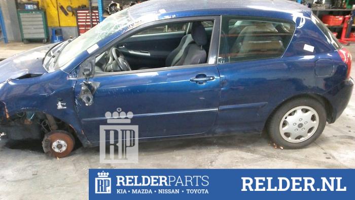 Toyota Corolla 1.4 16V VVT-i Épave (2003, Bleu)