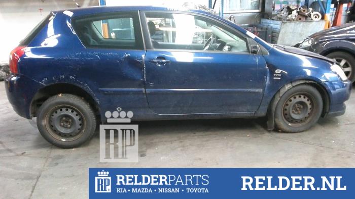 Toyota Corolla 1.4 16V VVT-i Épave (2003, Bleu)