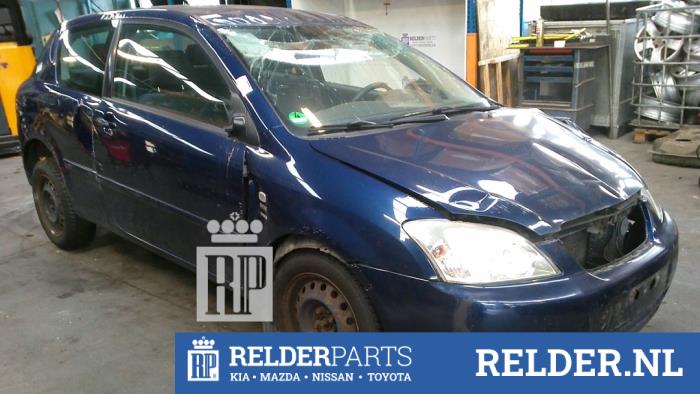 Toyota Corolla 1.4 16V VVT-i Épave (2003, Bleu)