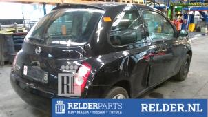 Nissan Micra 1.2 16V Samochód złomowany (2005, Czarny)