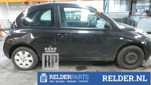 Nissan Micra 1.2 16V Samochód złomowany (2005, Czarny)