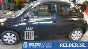 Nissan Micra 1.2 16V Samochód złomowany (2005, Czarny)