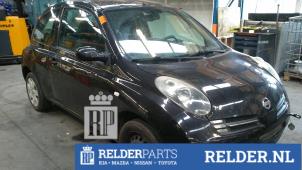 Nissan Micra 1.2 16V Samochód złomowany (2005, Czarny)