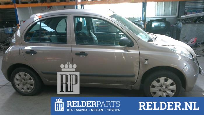 Nissan Micra 1.2 16V Épave (2006, Brun)