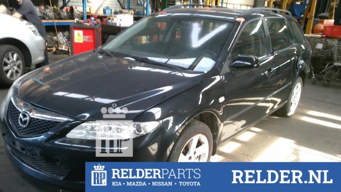 Mazda 6 Sportbreak 2.0 CiDT 16V Épave (2005, Noir)