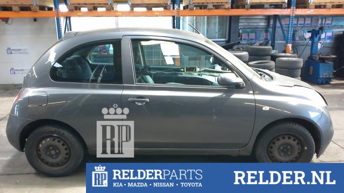 Nissan Micra 1.2 16V Épave (2003, Gris)