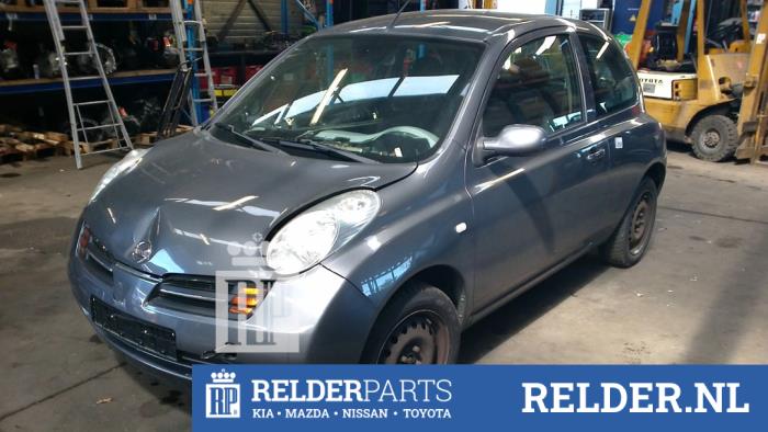 Nissan Micra 1.2 16V Épave (2003, Gris)