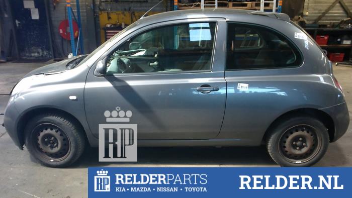 Nissan Micra 1.2 16V Épave (2003, Gris)