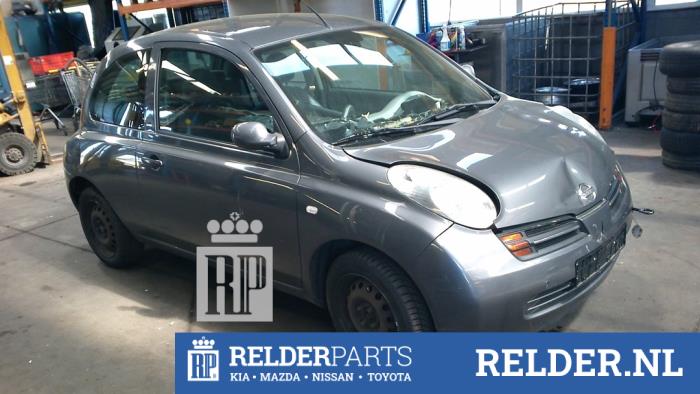 Nissan Micra 1.2 16V Épave (2003, Gris)
