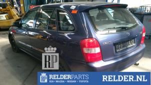 Mazda 323 Fastbreak 2.0 16V Samochód złomowany (2001, Niebieski)