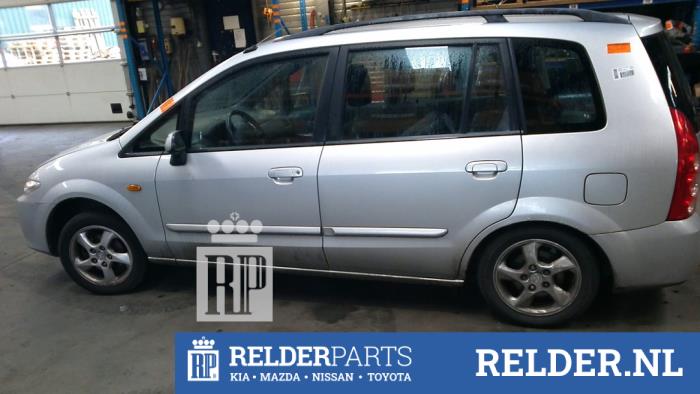 Mazda Premacy 1.8 16V Épave (2003, Gris)