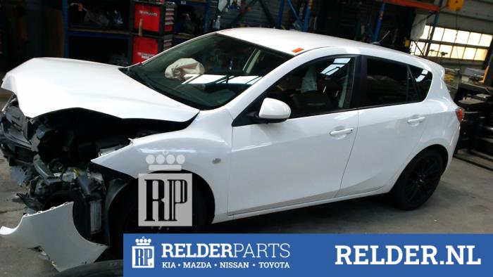 Mazda 3 Sport 2.2 CITD 16V 150 Skrotfordon (2010, WIT)