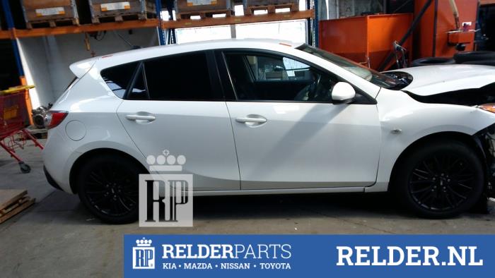 Mazda 3 Sport 2.2 CITD 16V 150 Skrotfordon (2010, WIT)