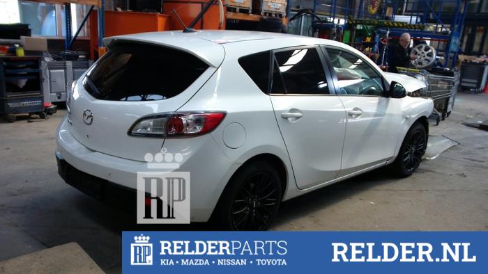 Mazda 3 Sport 2.2 CITD 16V 150 Skrotfordon (2010, WIT)