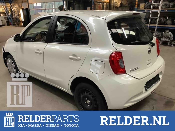 Nissan Micra 1.2 12V Skrotfordon (2015, METALLIC WIT QX1)