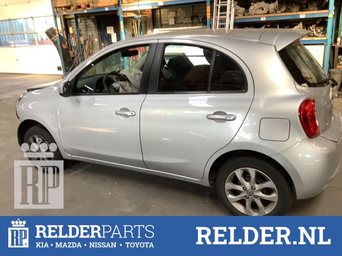 Nissan Micra 1.2 12V Épave (2015, Gris)