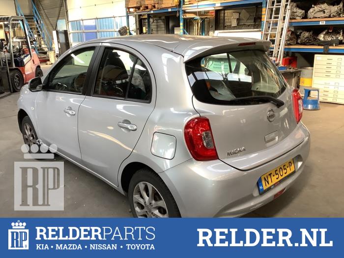 Nissan Micra 1.2 12V Épave (2015, Gris)