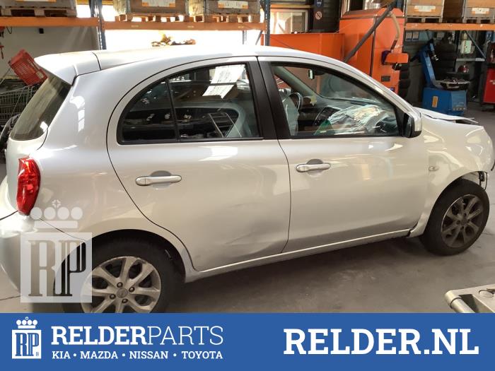 Nissan Micra 1.2 12V Épave (2015, Gris)