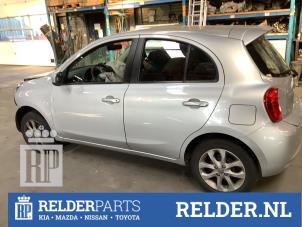 Nissan Micra 1.2 12V Épave (2015, Gris)