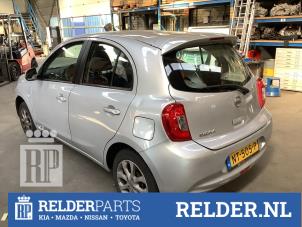 Nissan Micra 1.2 12V Épave (2015, Gris)
