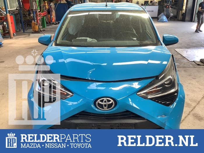 Toyota Aygo 1.0 12V VVT-i Vehículo de desguace (2019, Azul)