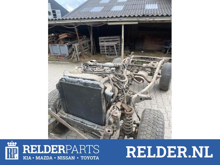 Toyota Land Cruiser 2.4 TD Salvage vehicle (1987)