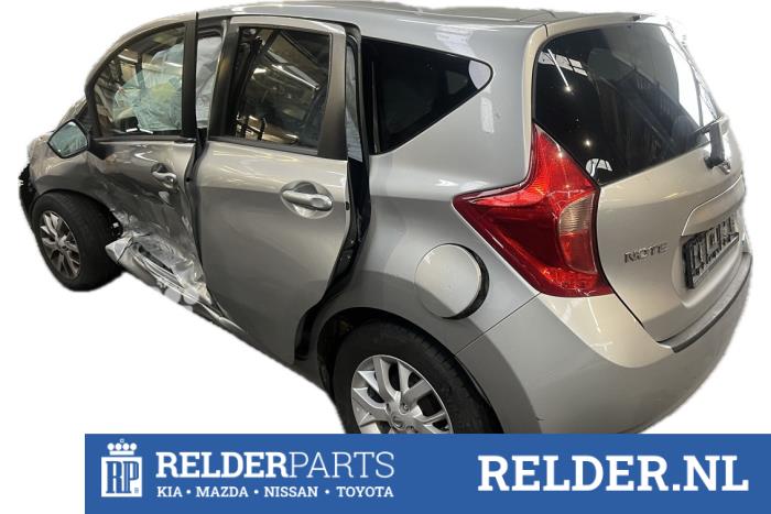 Nissan Note 1.2 68 Samochód złomowany (2013, Szary)