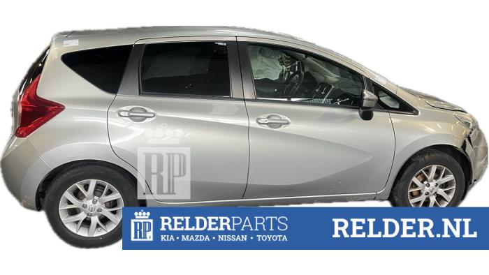 Nissan Note 1.2 68 Samochód złomowany (2013, Szary)