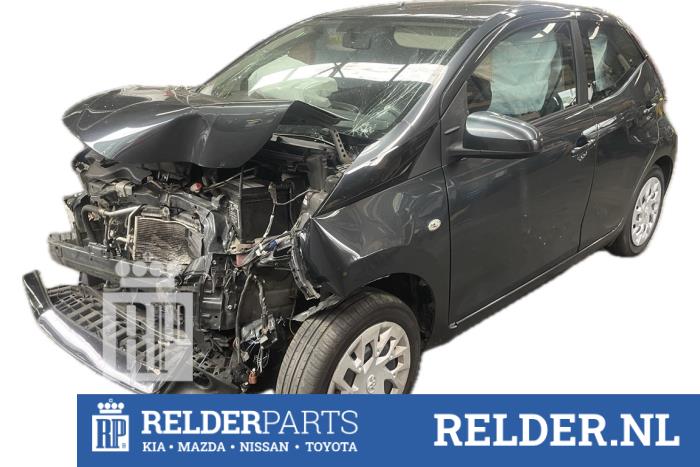 Toyota Aygo 1.0 12V VVT-i Vehículo de desguace (2019, Gris)