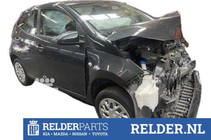 Toyota Aygo 1.0 12V VVT-i Vehículo de desguace (2019, Gris)