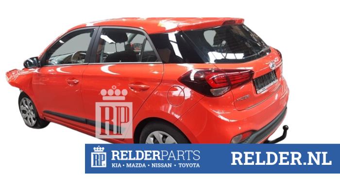 Hyundai i20 1.0 T-GDI 100 12V Épave (2019, Rouge)