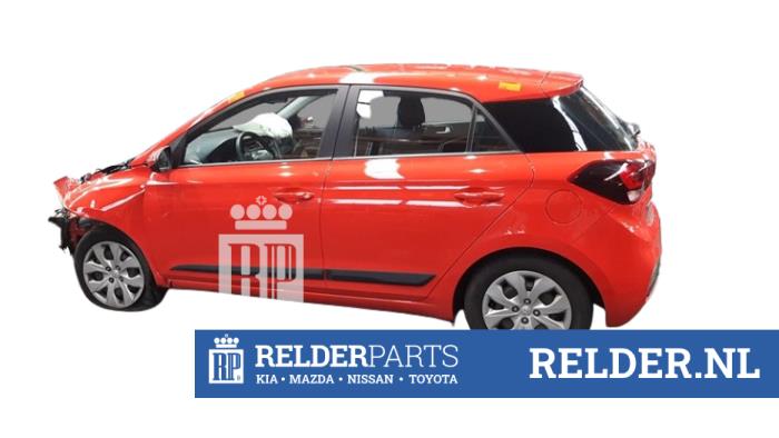 Hyundai i20 1.0 T-GDI 100 12V Épave (2019, Rouge)