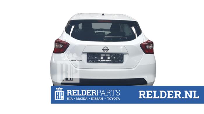 Nissan Micra 1.0 12V Épave (2017, Blanc)