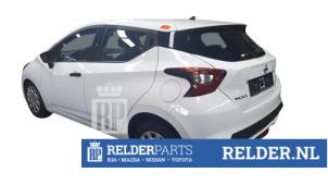 Nissan Micra 1.0 12V Épave (2017, Blanc)