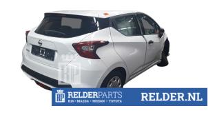 Nissan Micra 1.0 12V Épave (2017, Blanc)