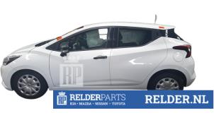 Nissan Micra 1.0 12V Épave (2017, Blanc)