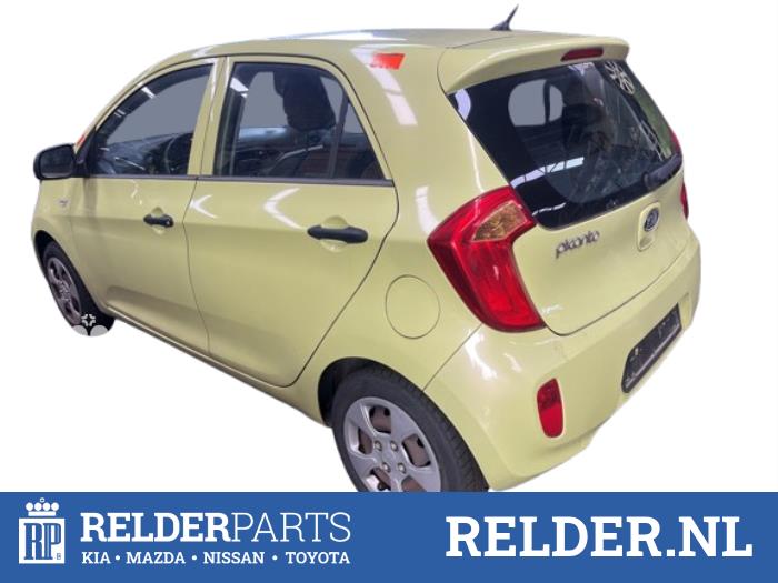 Kia Picanto 1.2 16V Vehículo de desguace (2011, Verde)