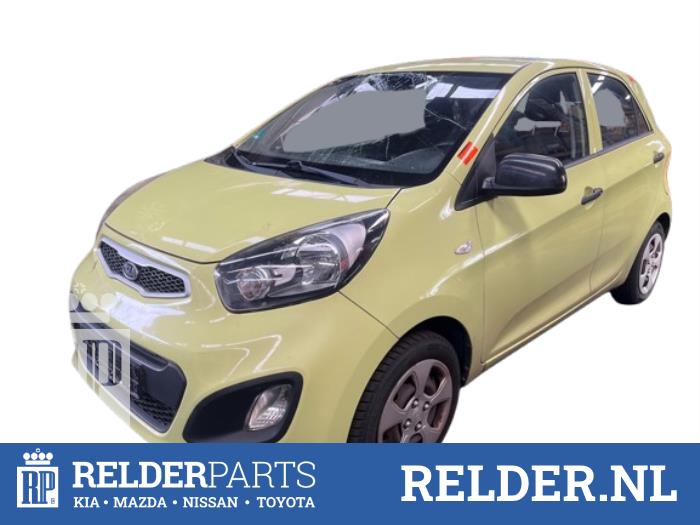 Kia Picanto 1.2 16V Vehículo de desguace (2011, Verde)