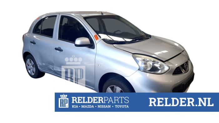 Nissan Micra 1.2 12V Vehículo de desguace (2015, Gris)