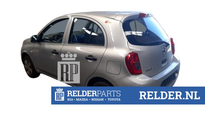 Nissan Micra 1.2 12V Vehículo de desguace (2015, Gris)