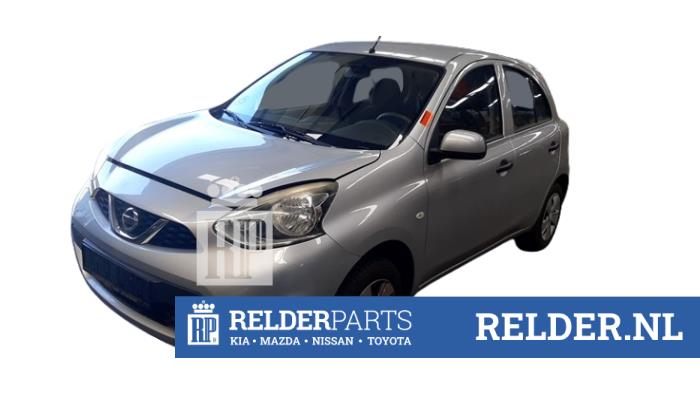 Nissan Micra 1.2 12V Vehículo de desguace (2015, Gris)